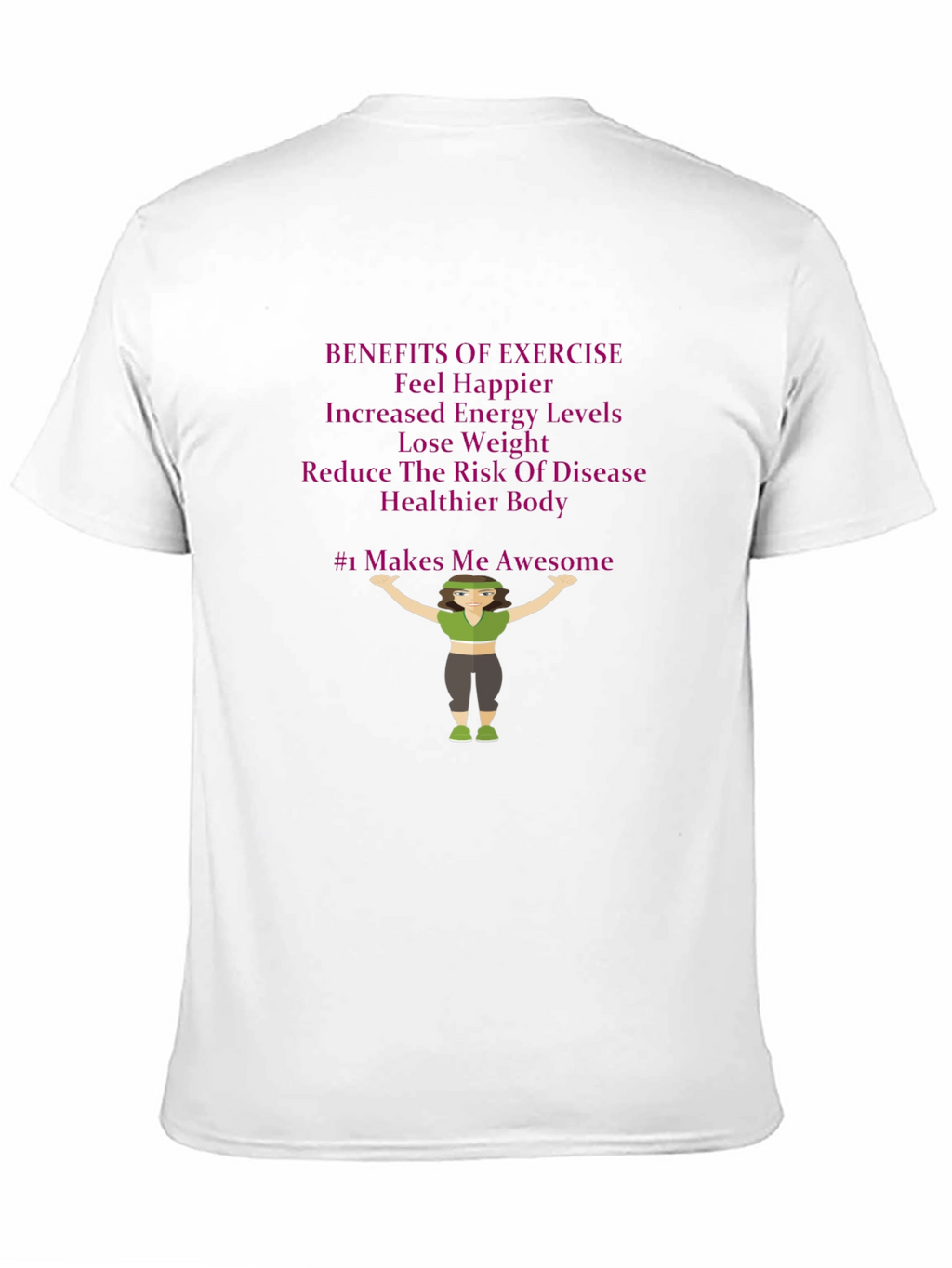 Exercise Benefits Graphic Tee
