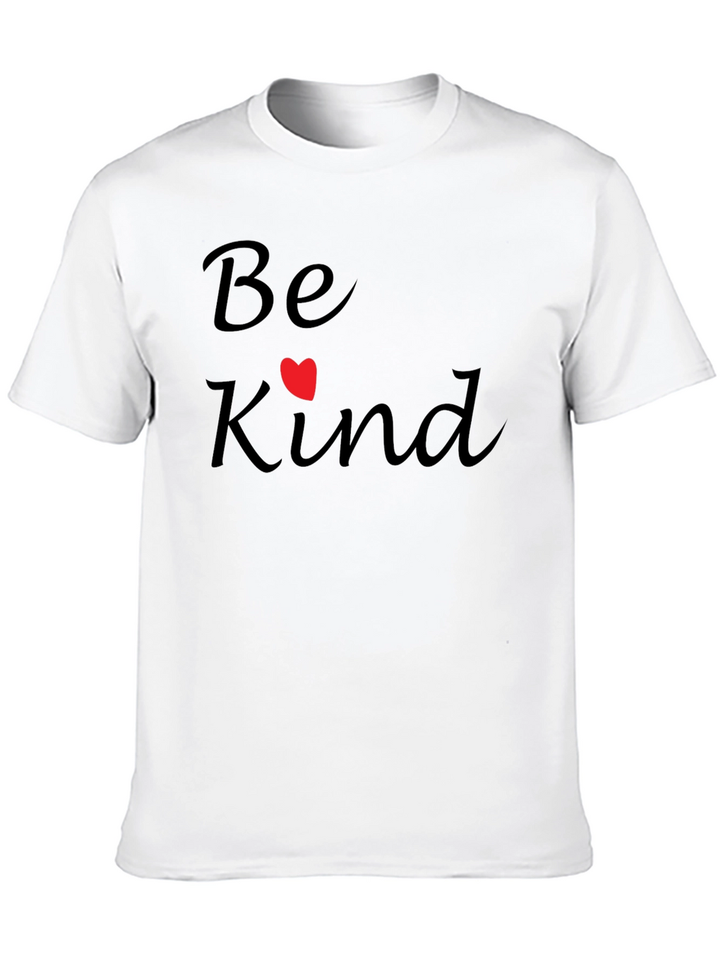 Be Kind Graphic Tee - Soft Black T-Shirt