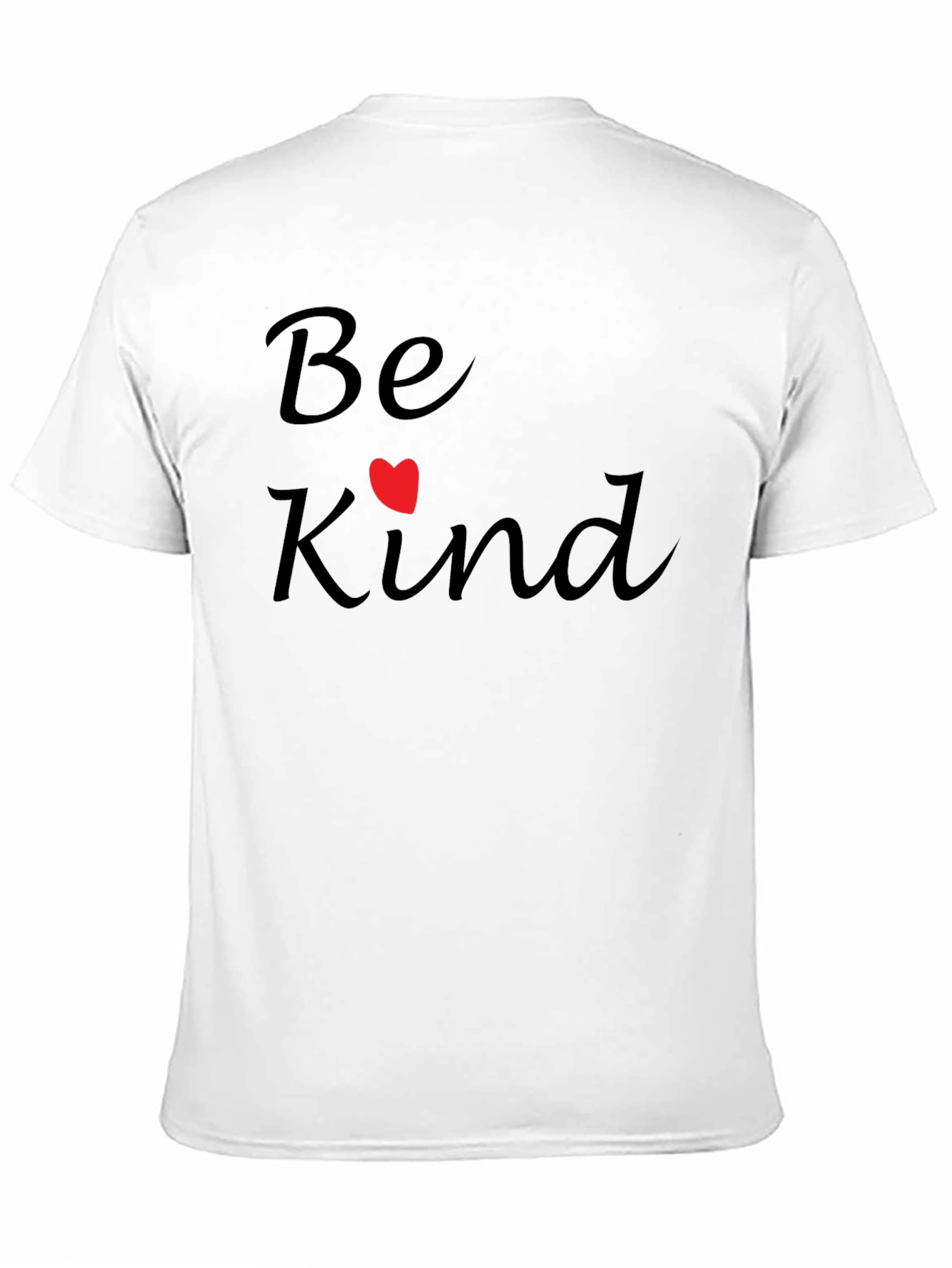 Be Kind Graphic Tee - Soft Black T-Shirt