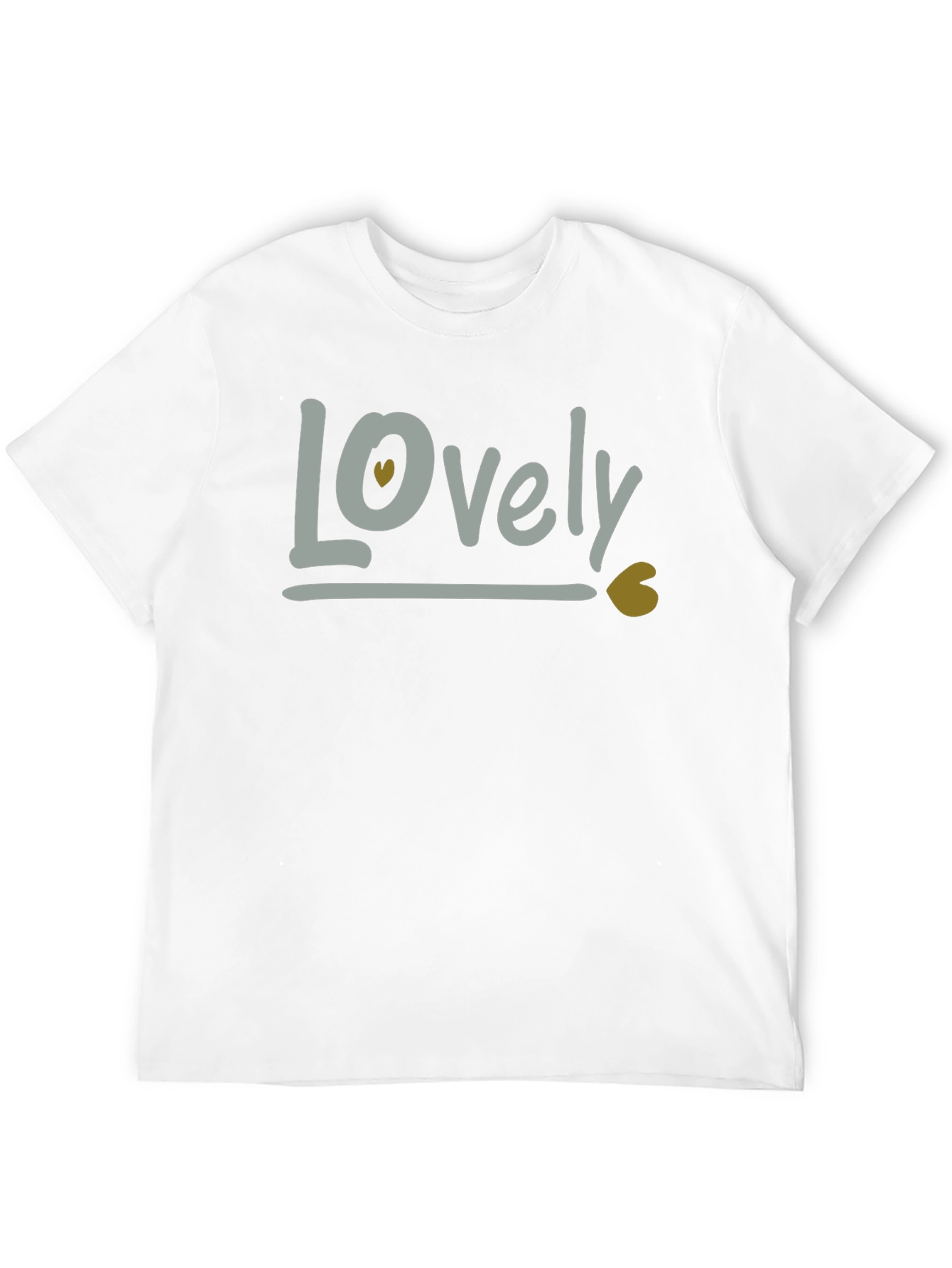 Lovely Graphic Tee - Stylish Casual Wear