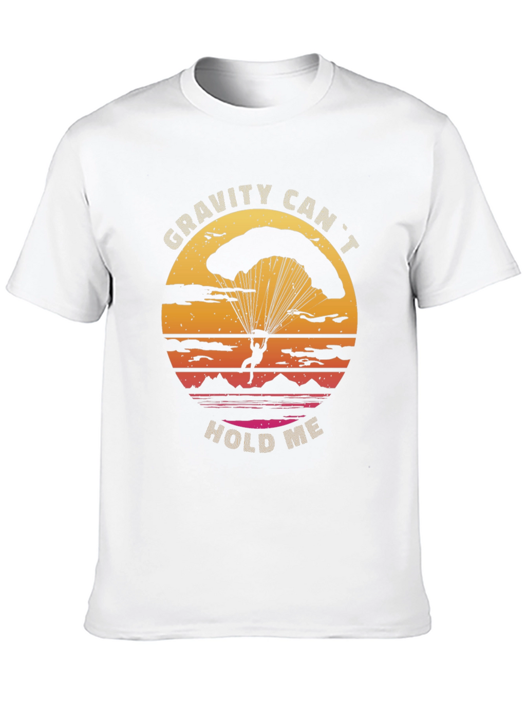 Gravity Cant Hold Me T-Shirt - Parachute Design