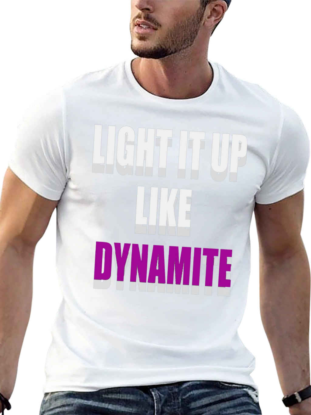 Light It Up Like Dynamite Graphic Tee