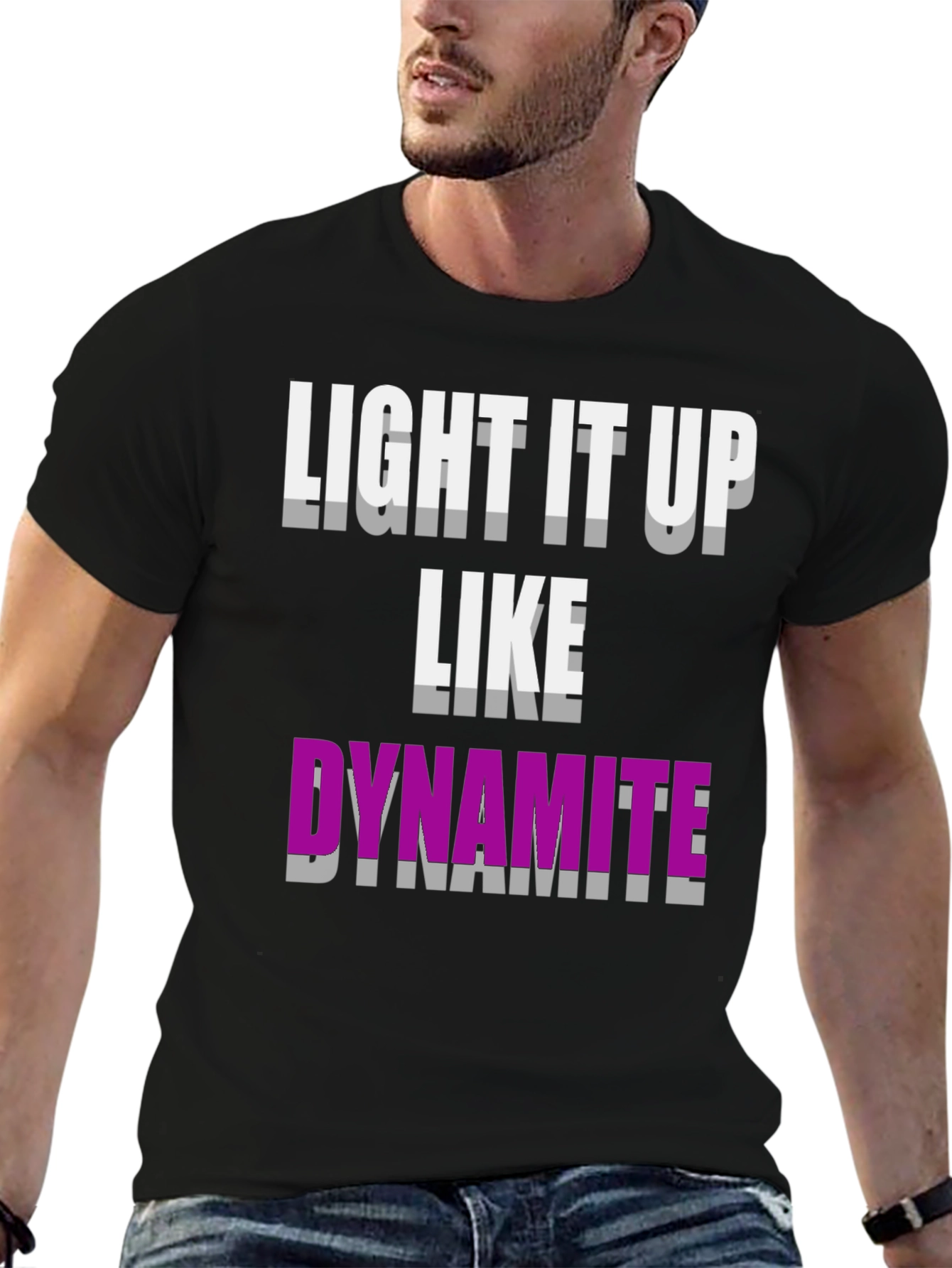 Light It Up Like Dynamite Graphic Tee