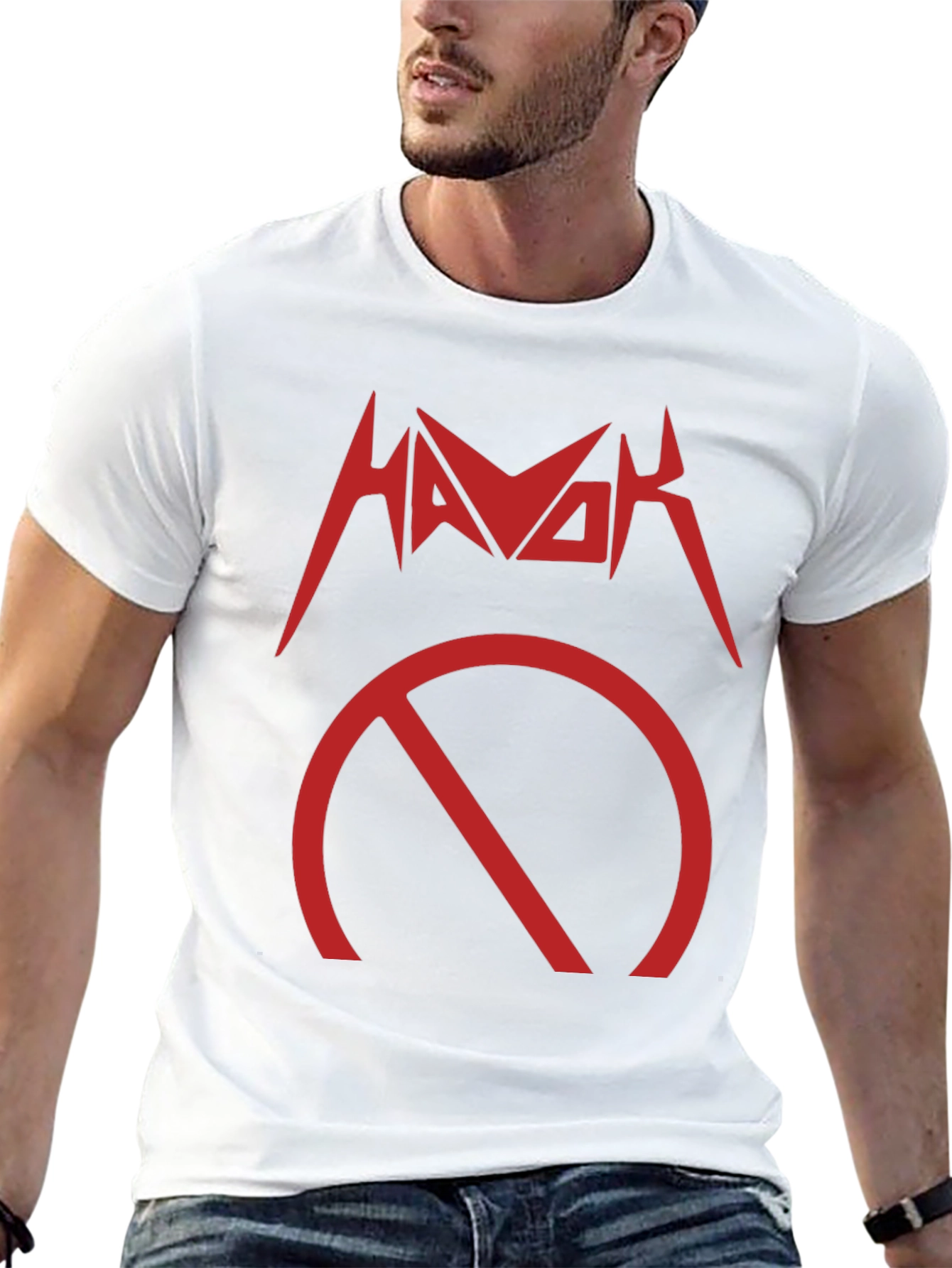 Havok Symbol Black T-Shirt - Thrash Metal Band Tee