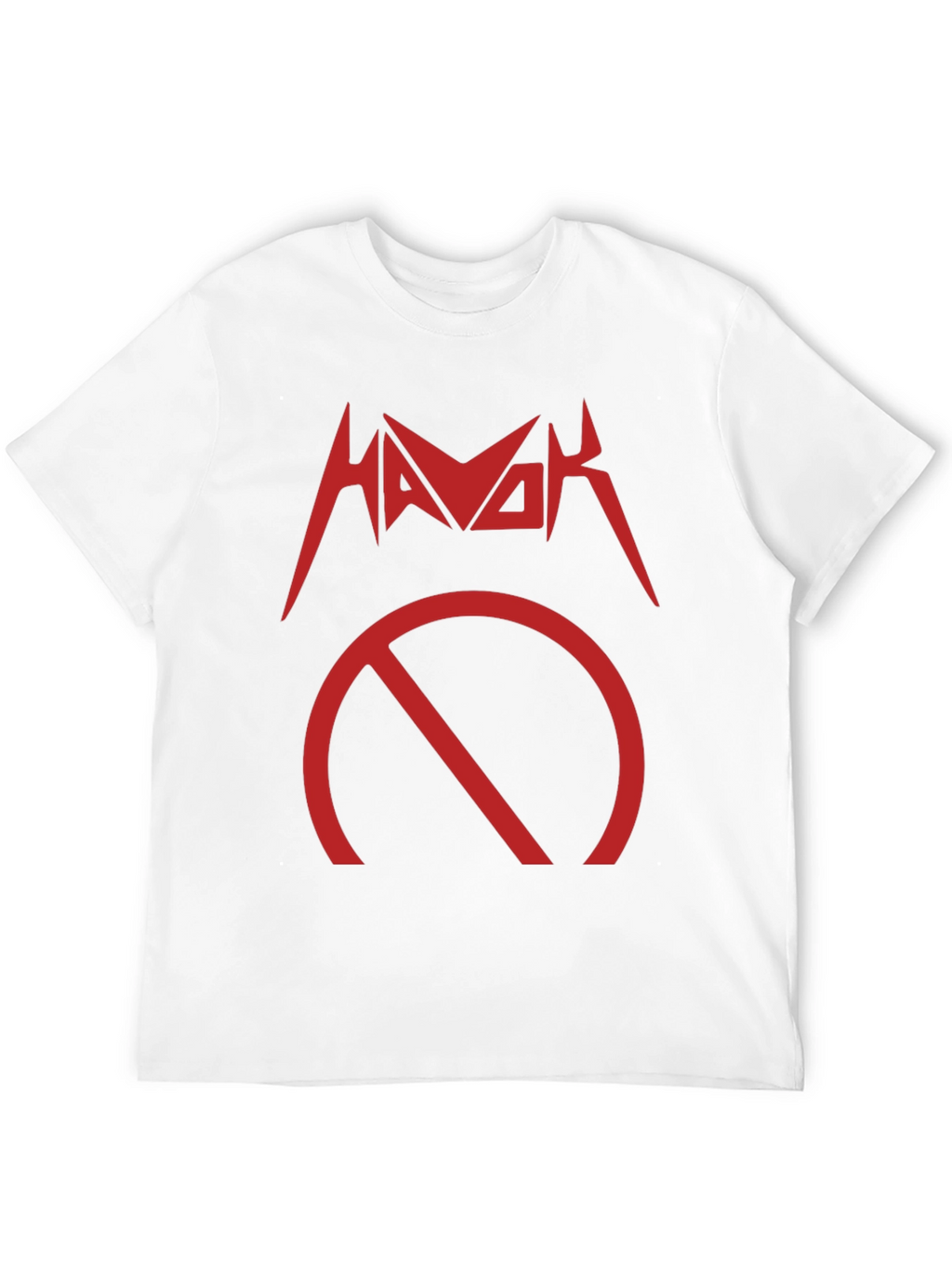 Havok Symbol Black T-Shirt - Thrash Metal Band Tee