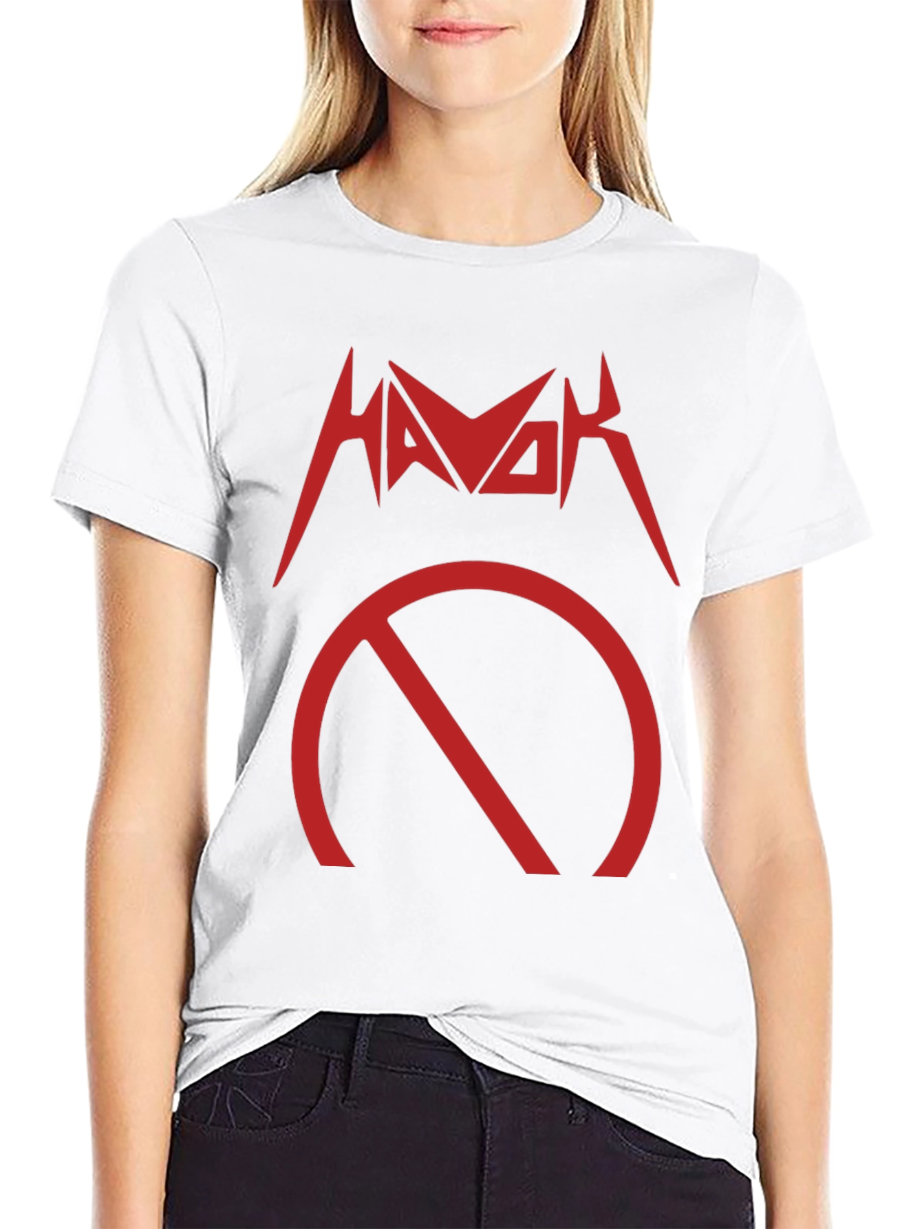 Havok Symbol Black T-Shirt - Thrash Metal Band Tee