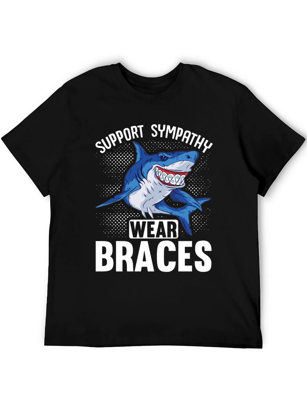 Shark Braces Graphic Tee