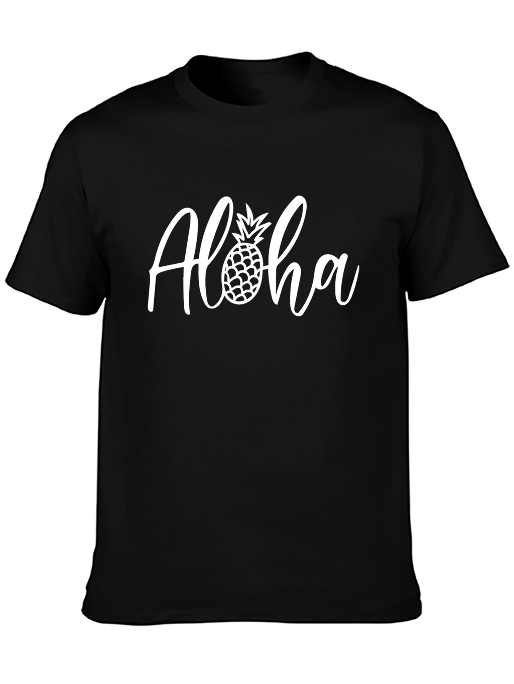 Aloha Pineapple Graphic T-Shirt - Casual Summer Style