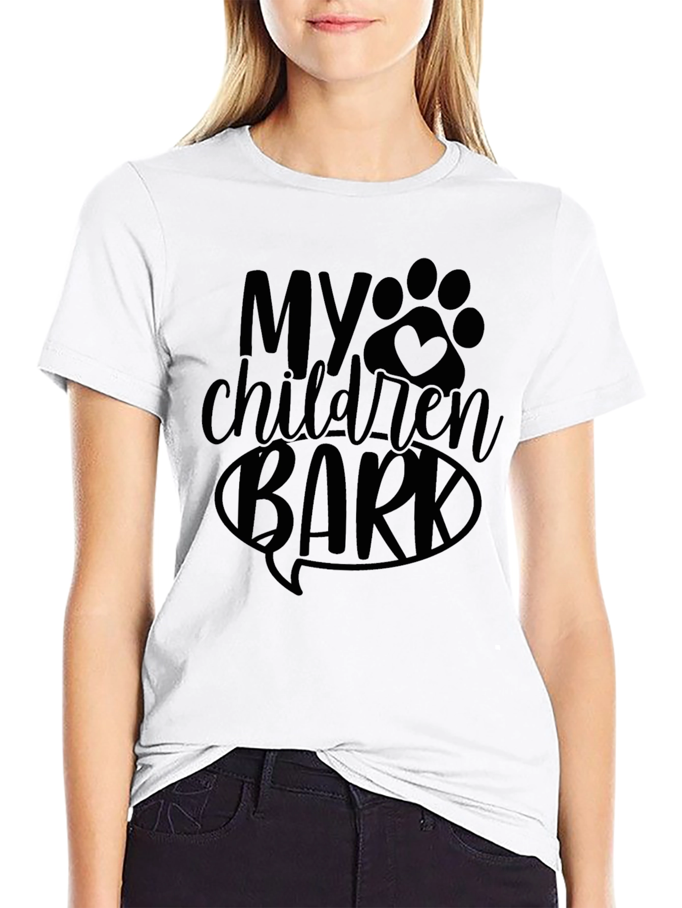 My Children Bark T-Shirt - Dog Lover Tee