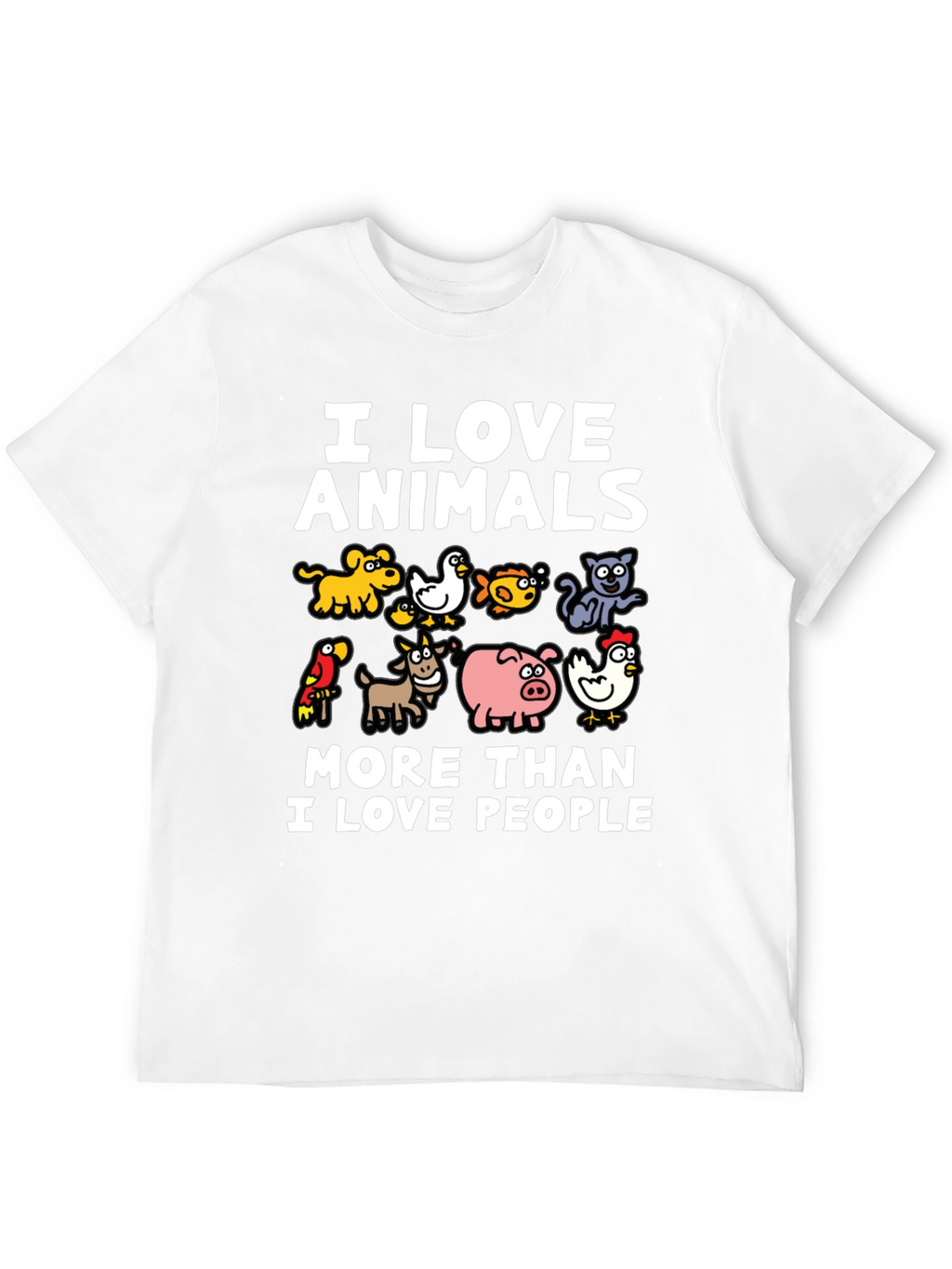 I Love Animals T-Shirt