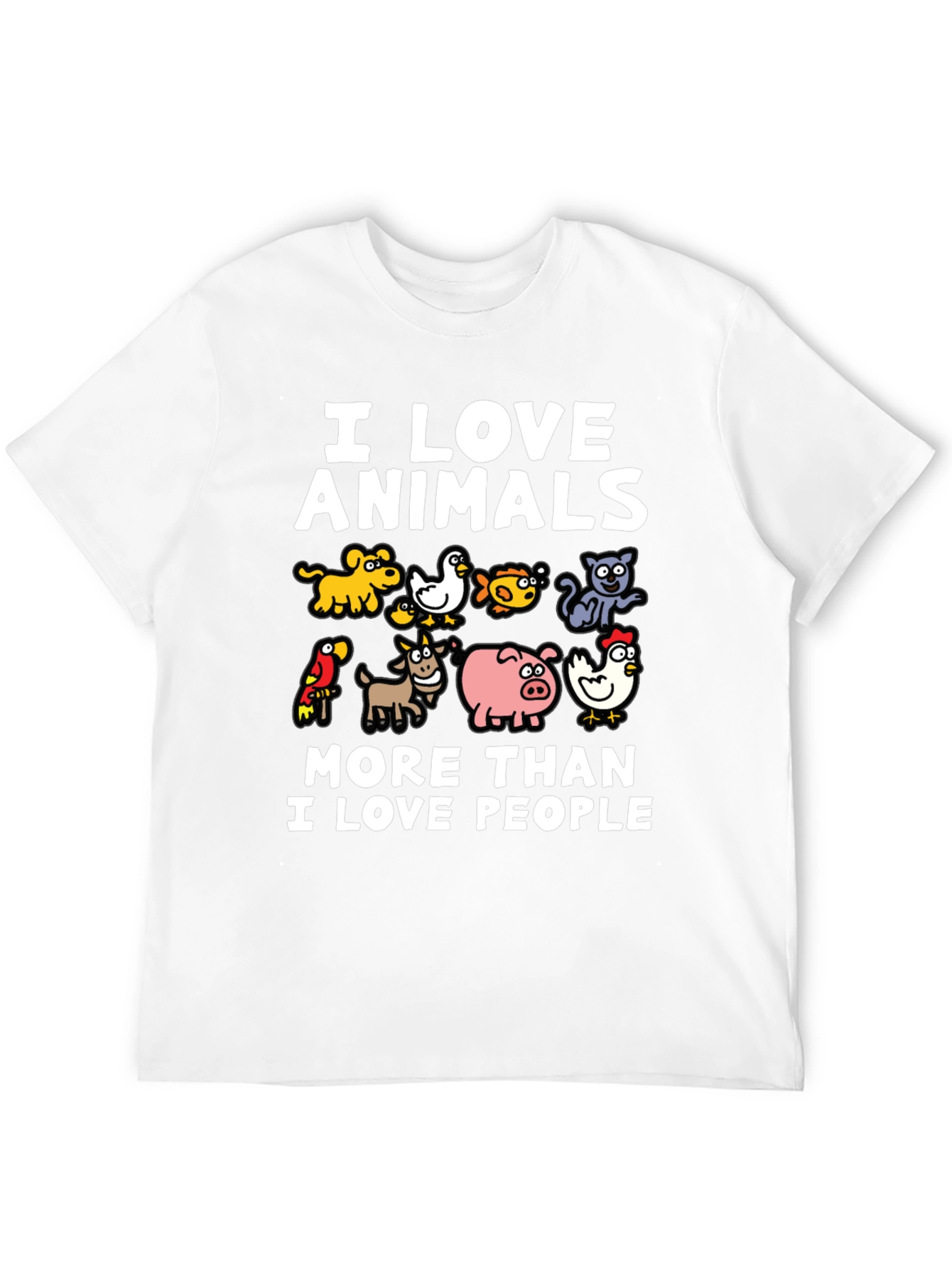 I Love Animals T-Shirt