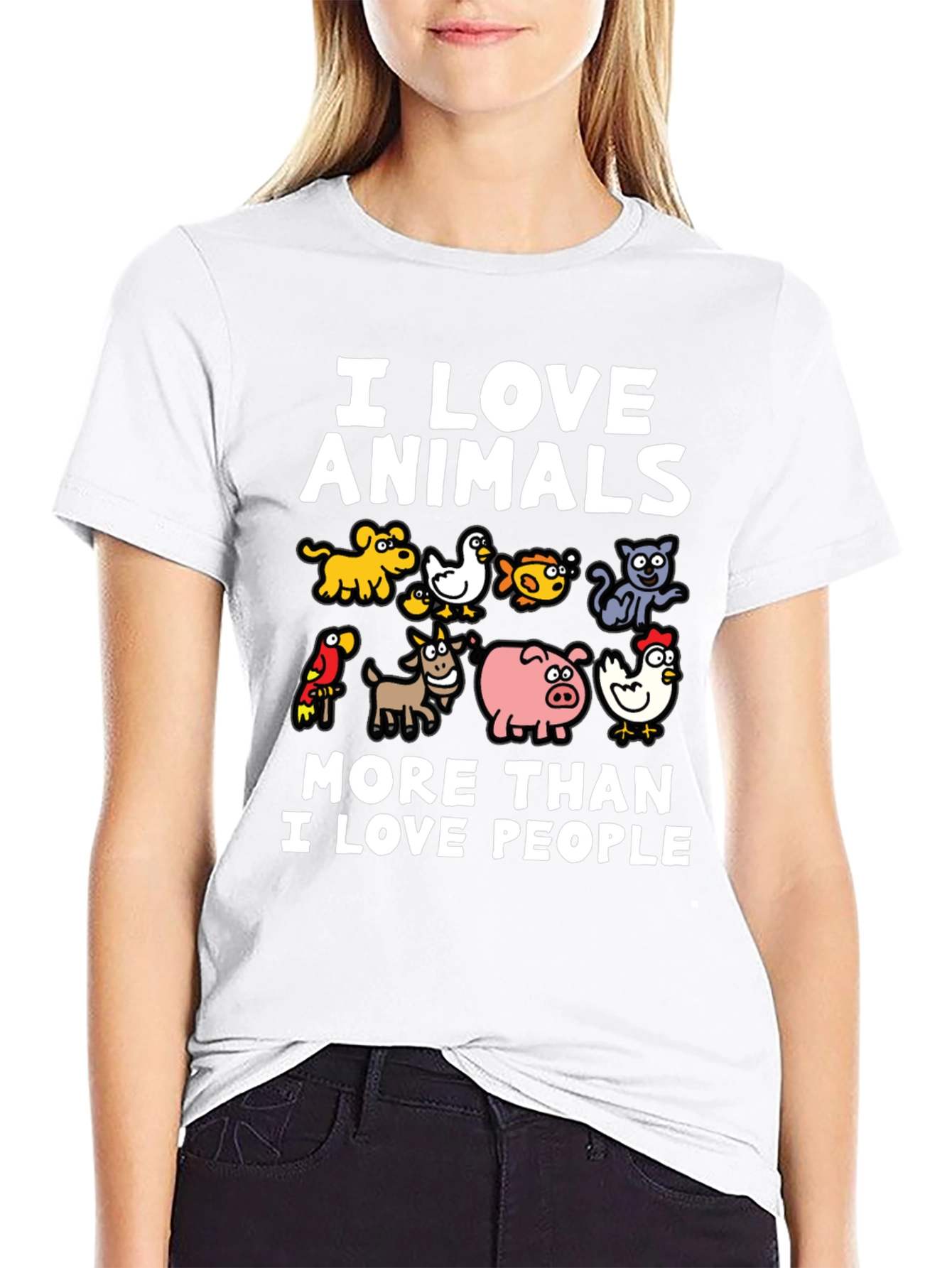 I Love Animals T-Shirt