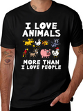 I Love Animals T-Shirt