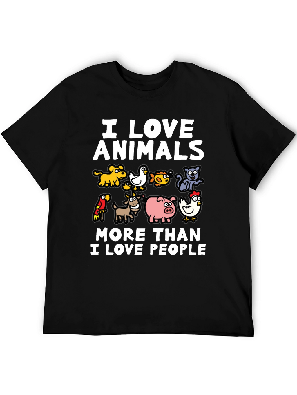 I Love Animals T-Shirt