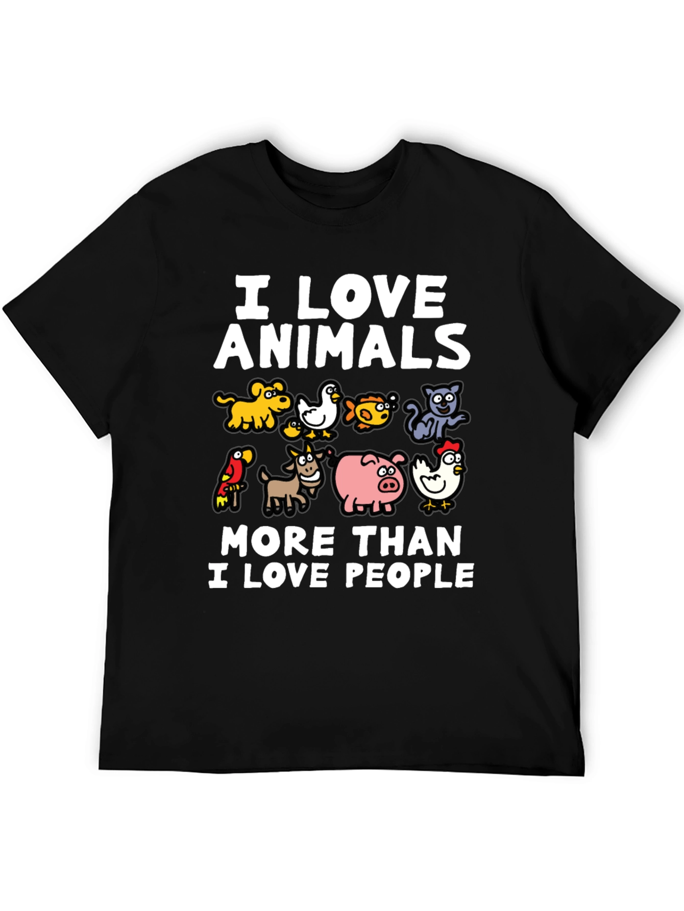 I Love Animals T-Shirt