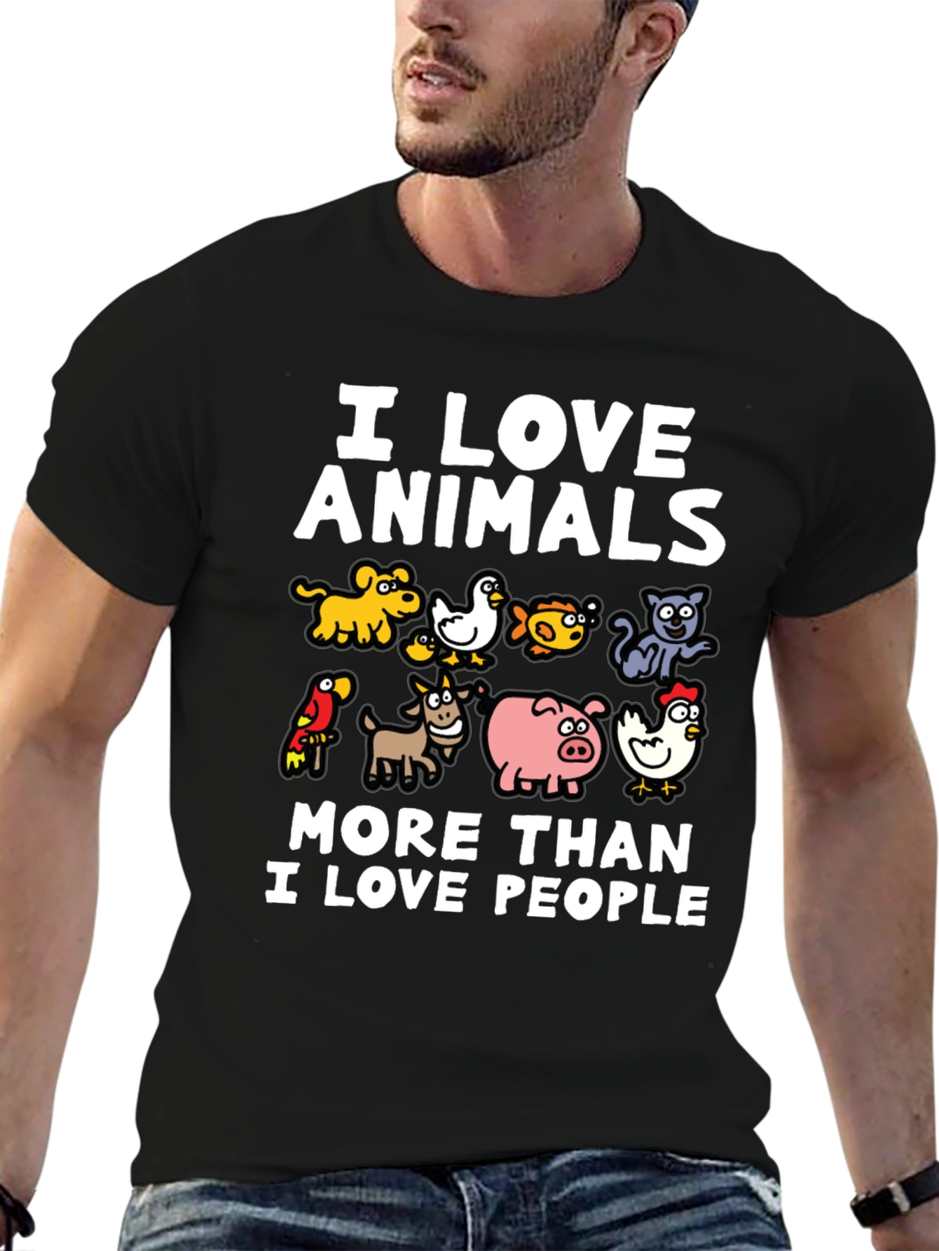 I Love Animals T-Shirt