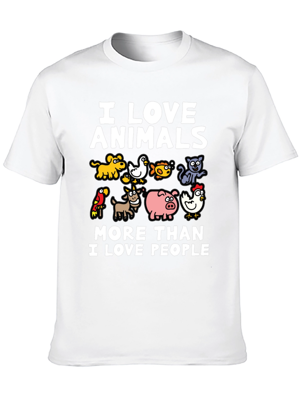 I Love Animals T-Shirt
