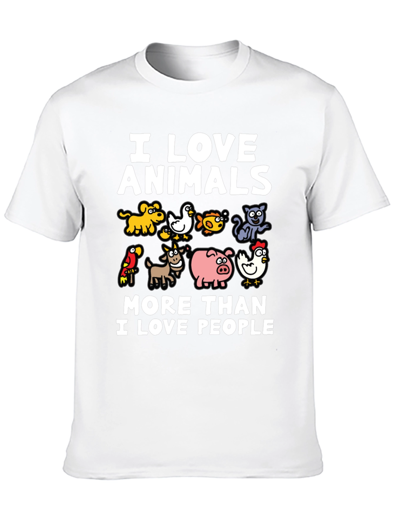 I Love Animals T-Shirt