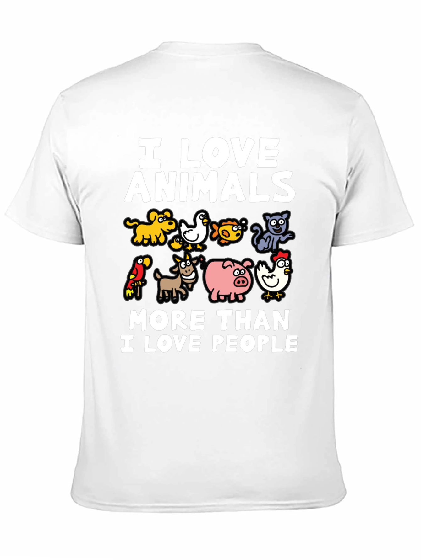 I Love Animals T-Shirt