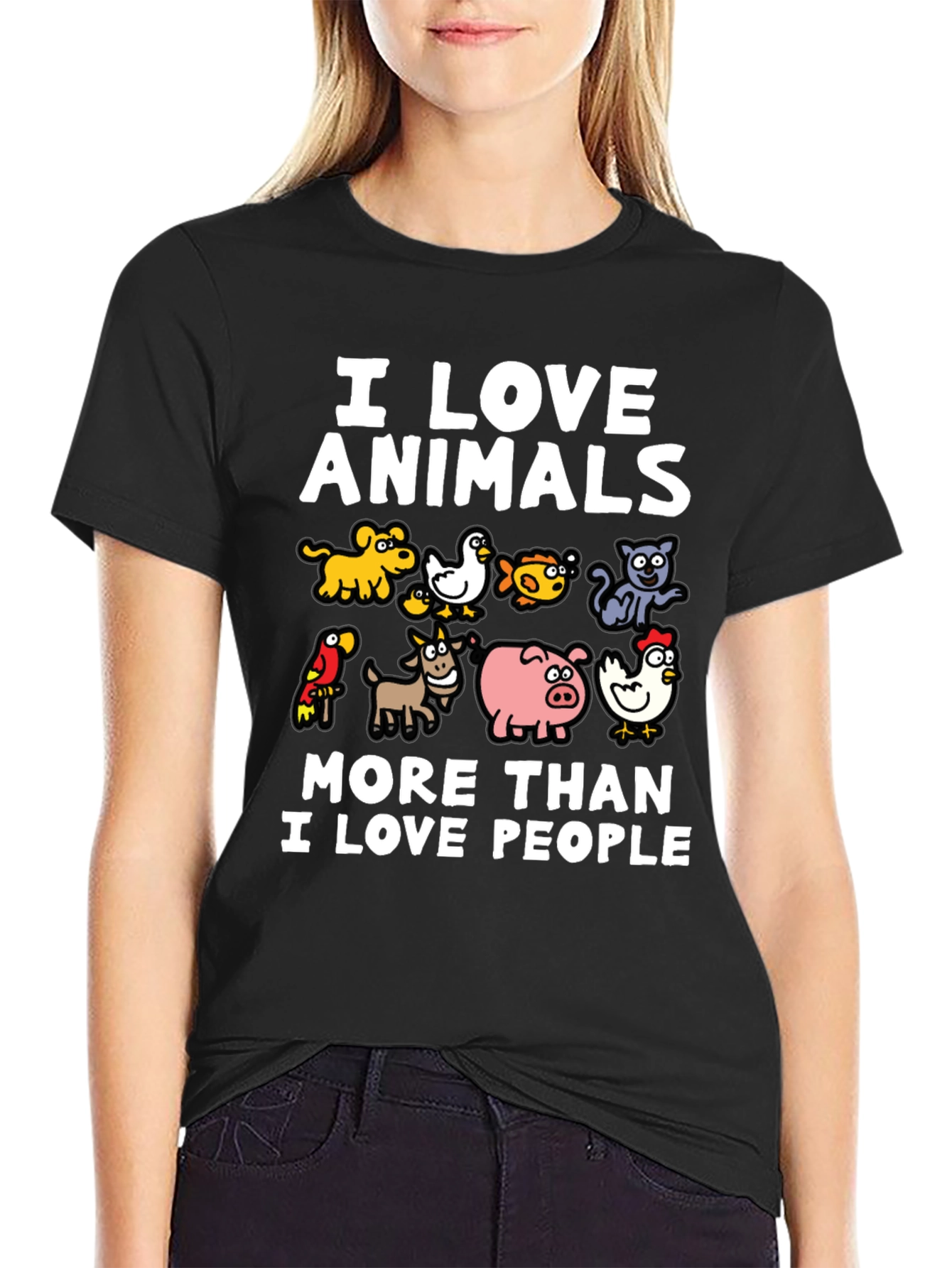 I Love Animals T-Shirt