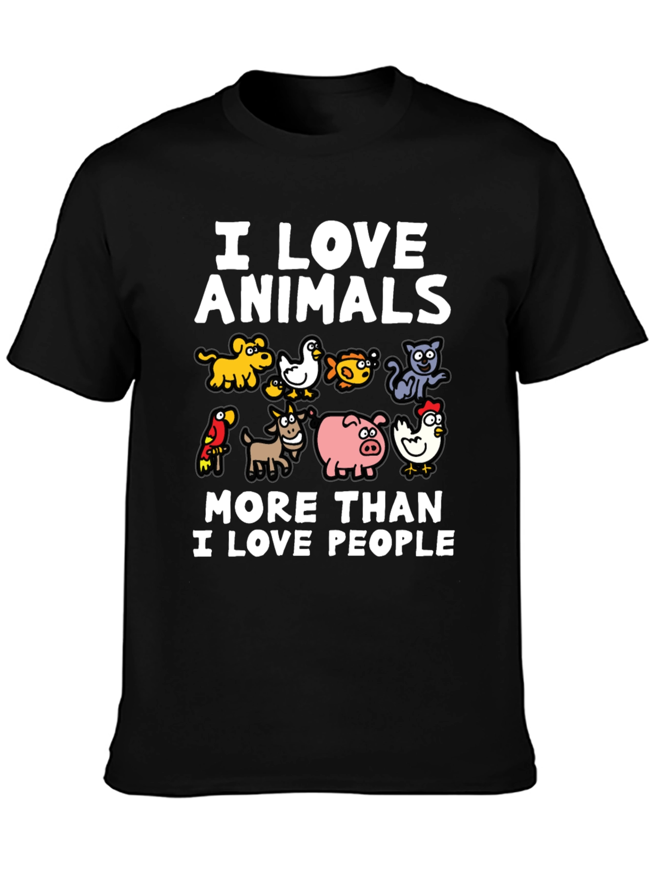 I Love Animals T-Shirt