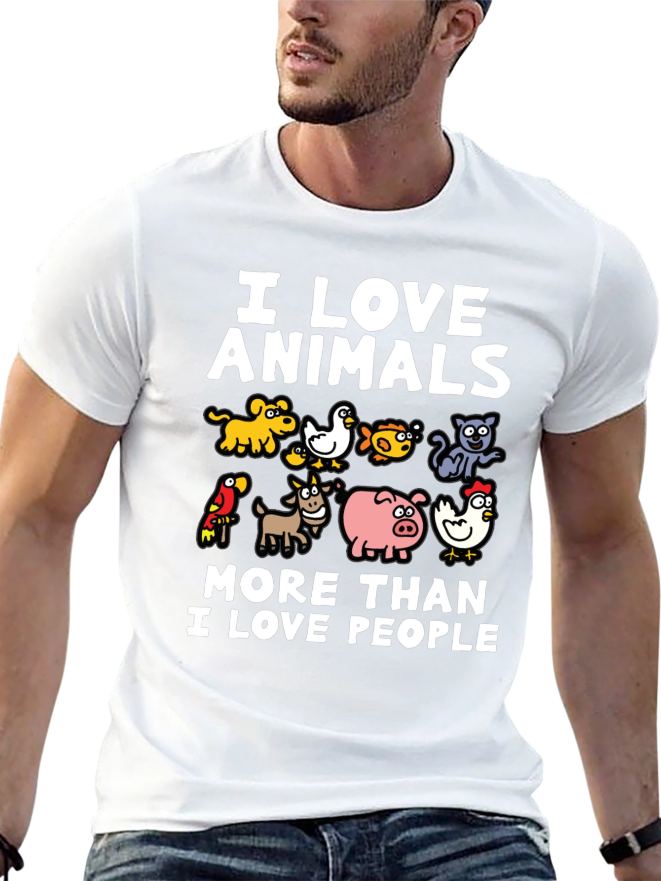 I Love Animals T-Shirt