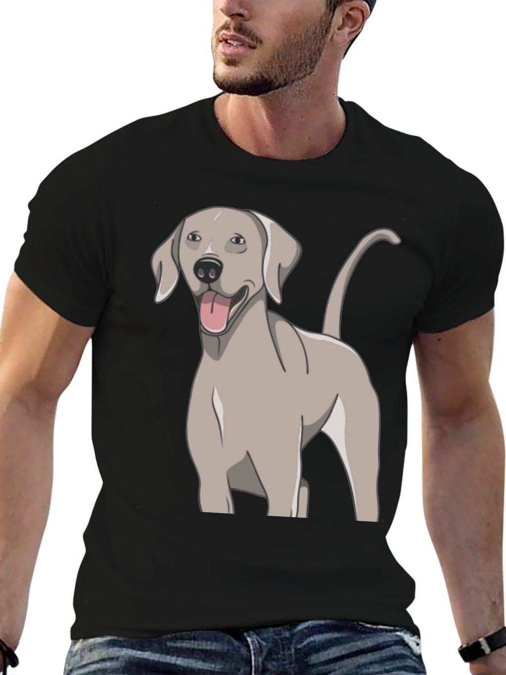 Dog Graphic Tee - Labrador Lover