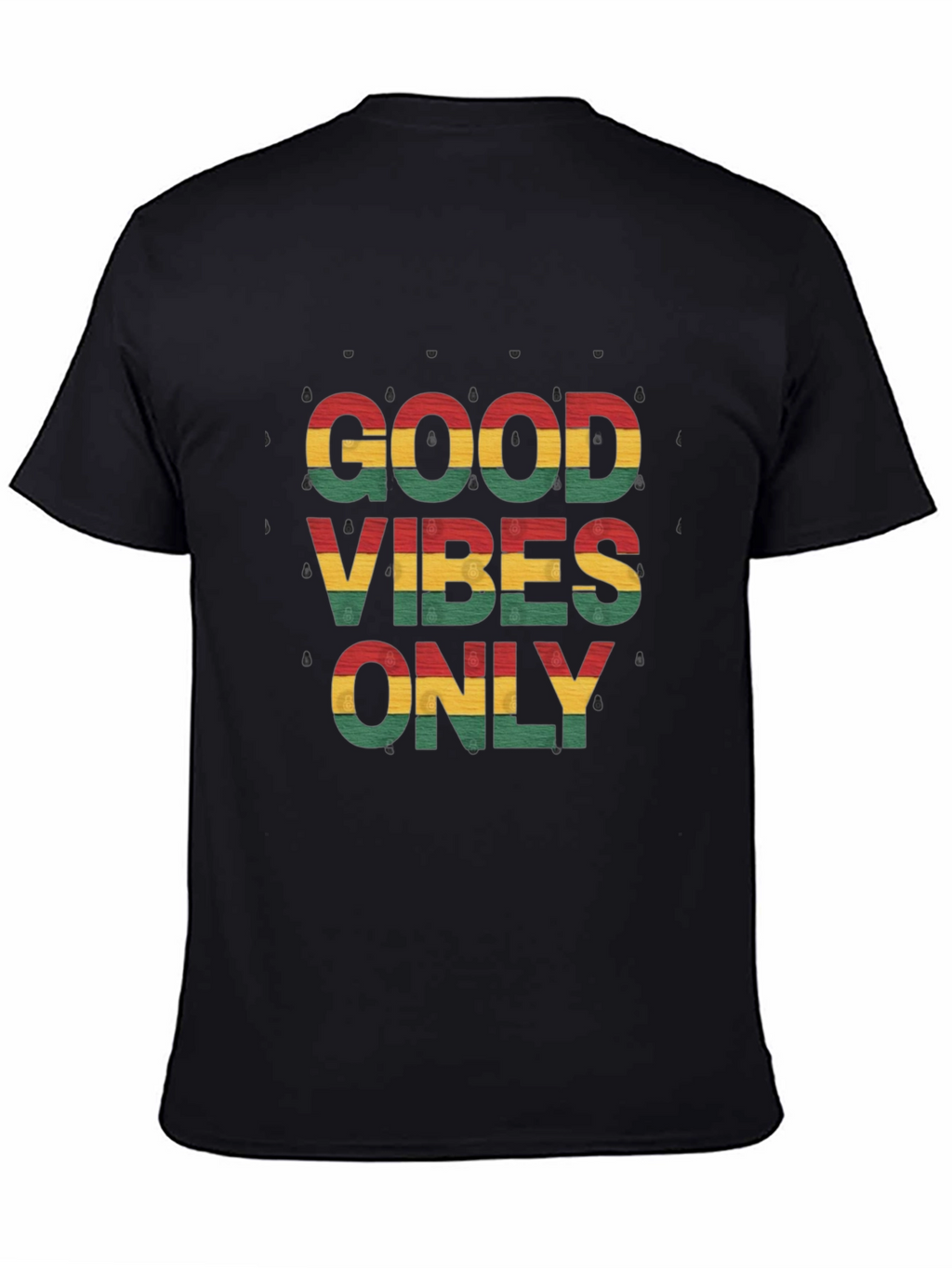 Good Vibes Only Graphic Tee - Reggae Inspired Style
