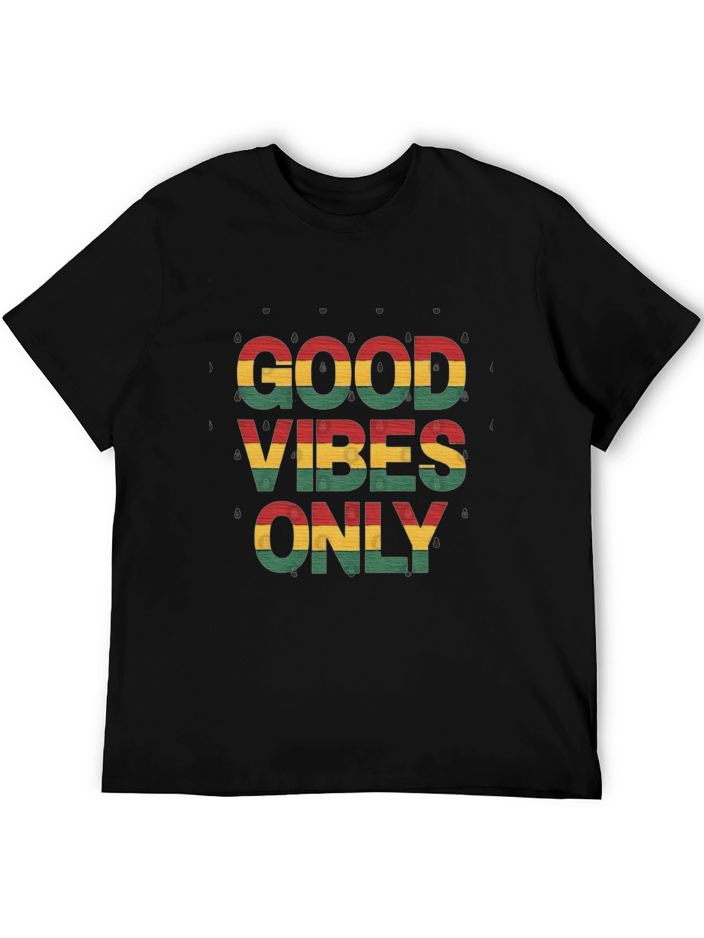 Good Vibes Only Graphic Tee - Reggae Inspired Style
