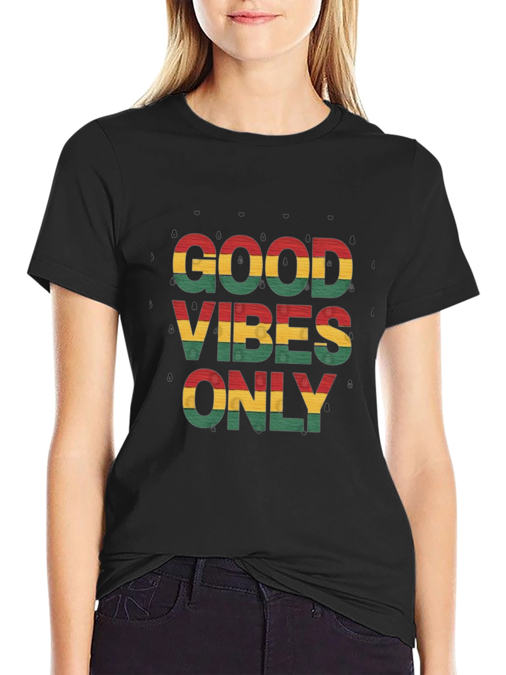 Good Vibes Only Graphic Tee - Reggae Inspired Style