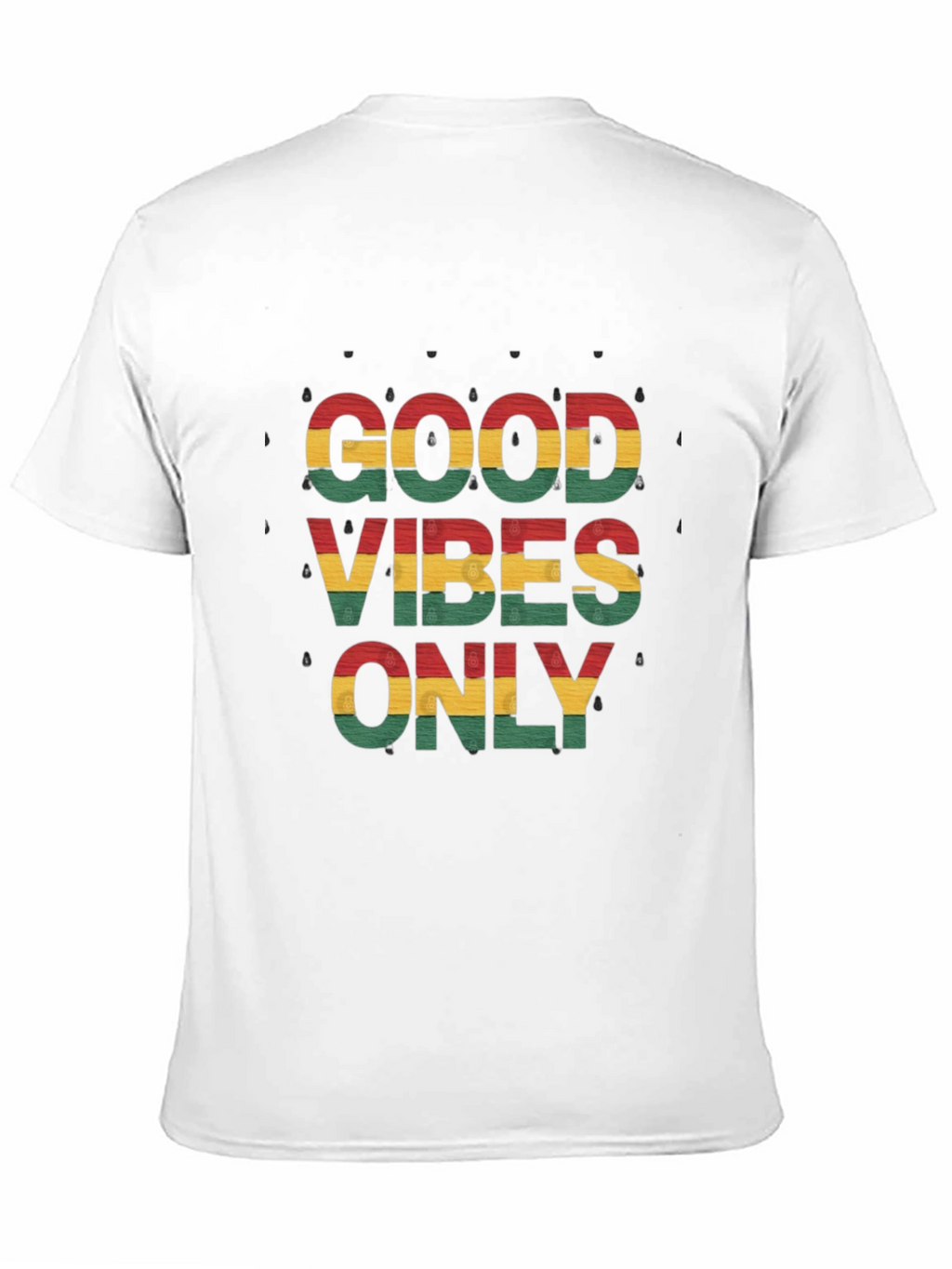 Good Vibes Only Graphic Tee - Reggae Inspired Style