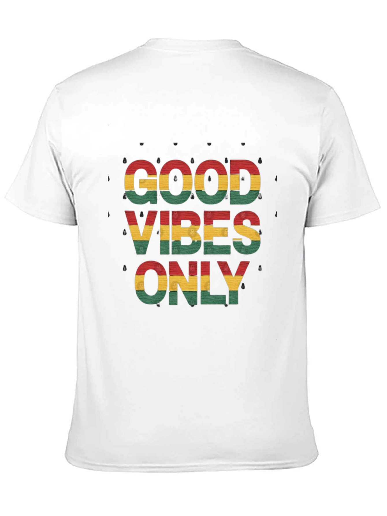 Good Vibes Only Graphic Tee - Reggae Inspired Style