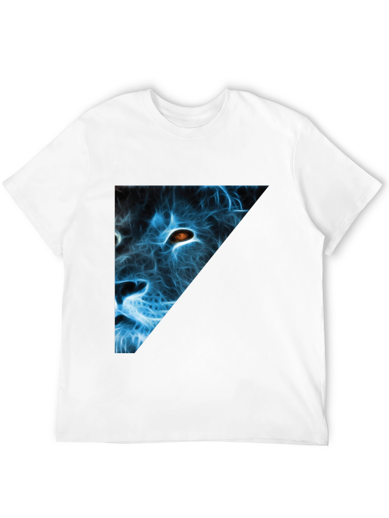 Electric Lion Graphic Tee - Mens Black T-Shirt