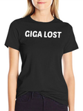 Giga Lost Graphic T-Shirt - Mens Casual Tee