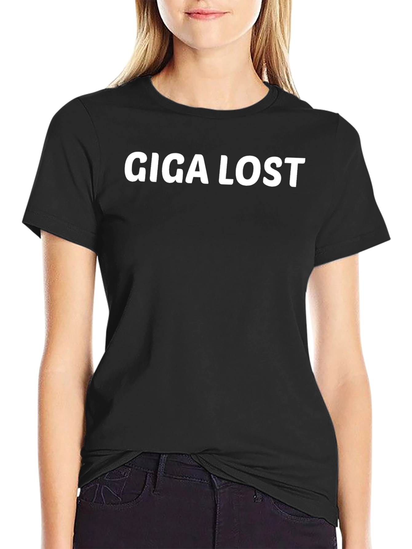 Giga Lost Graphic T-Shirt - Mens Casual Tee