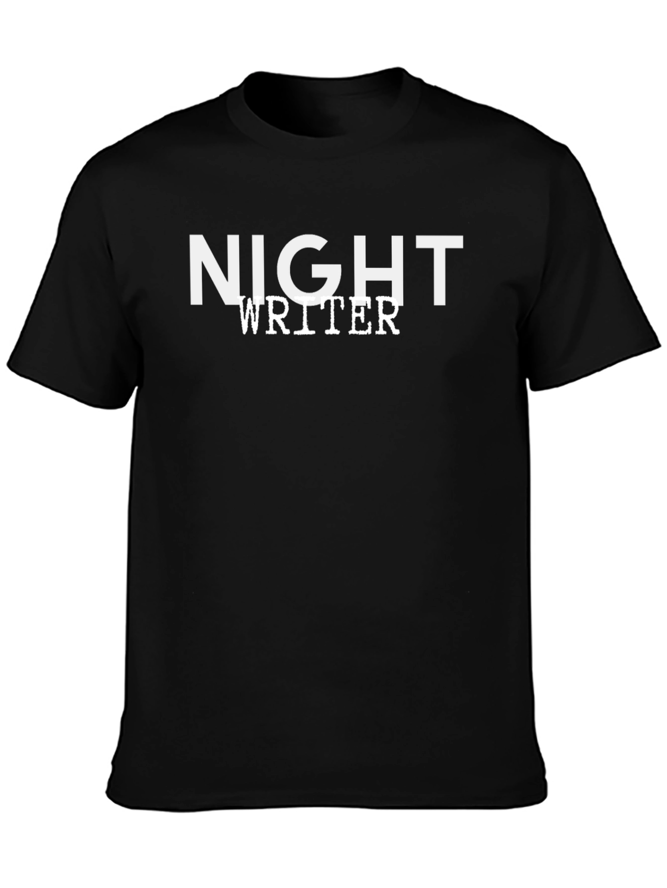 Night Writer Black T-Shirt