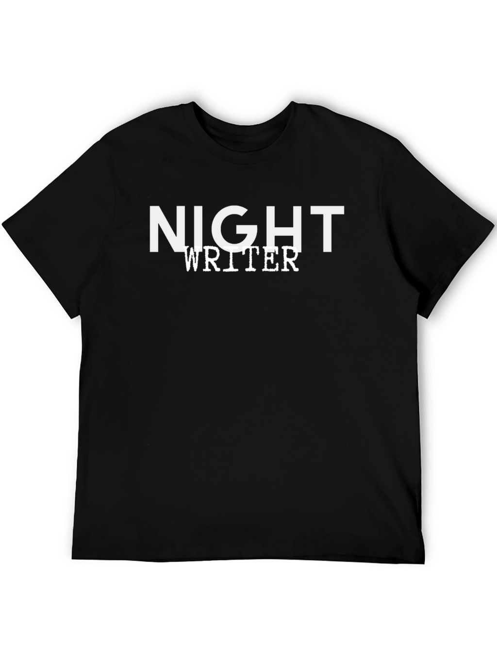 Night Writer Black T-Shirt