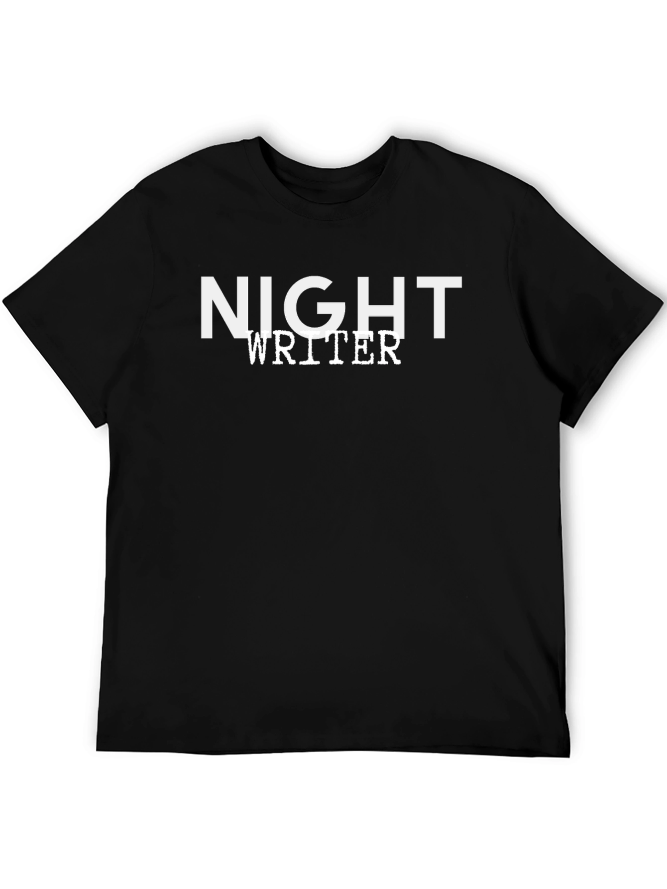 Night Writer Black T-Shirt