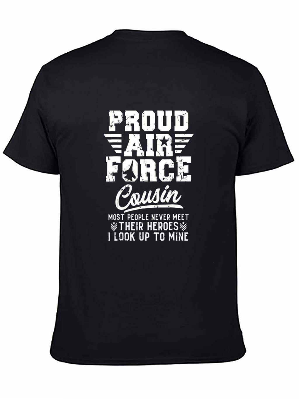 Proud Air Force Cousin Graphic T-Shirt