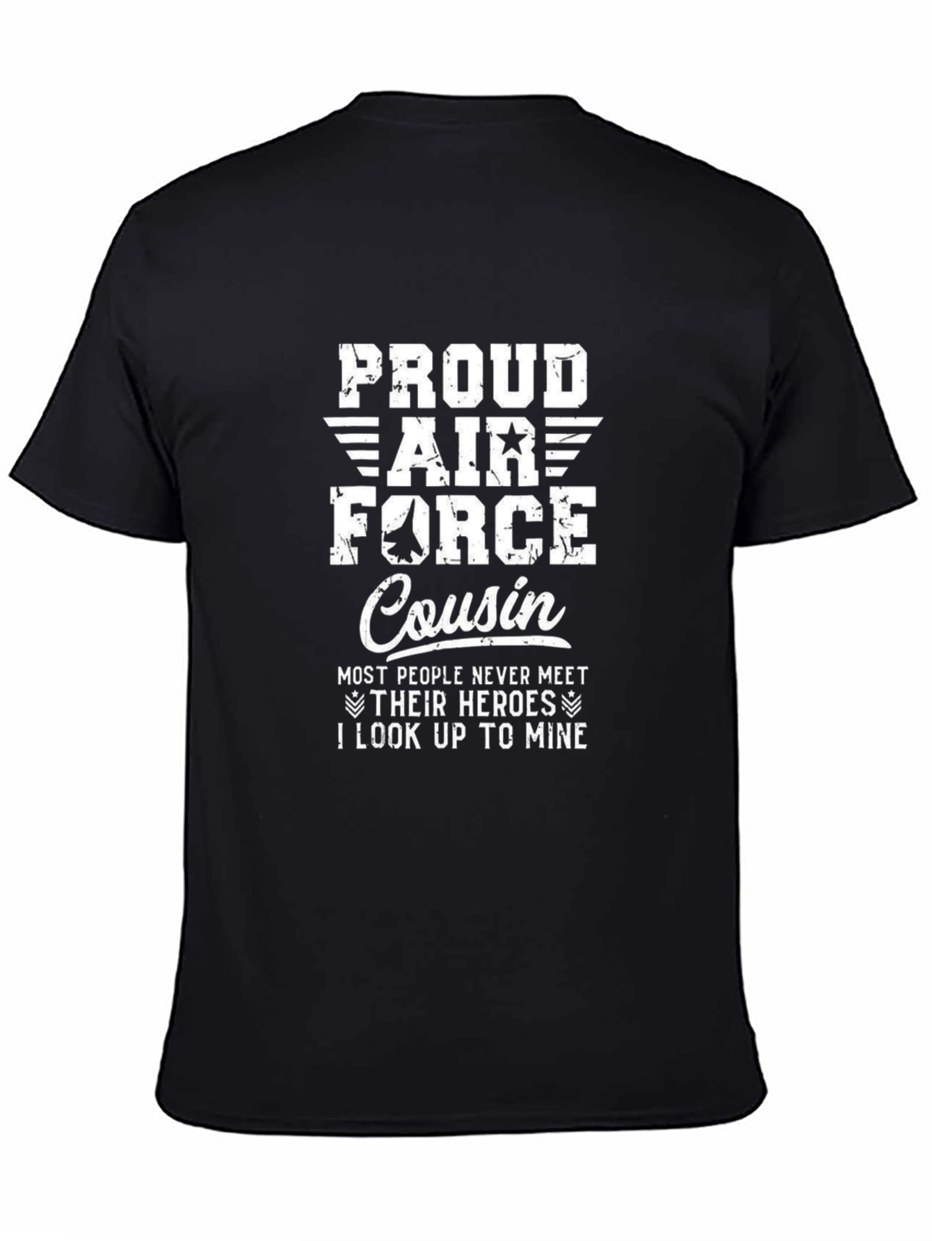 Proud Air Force Cousin Graphic T-Shirt