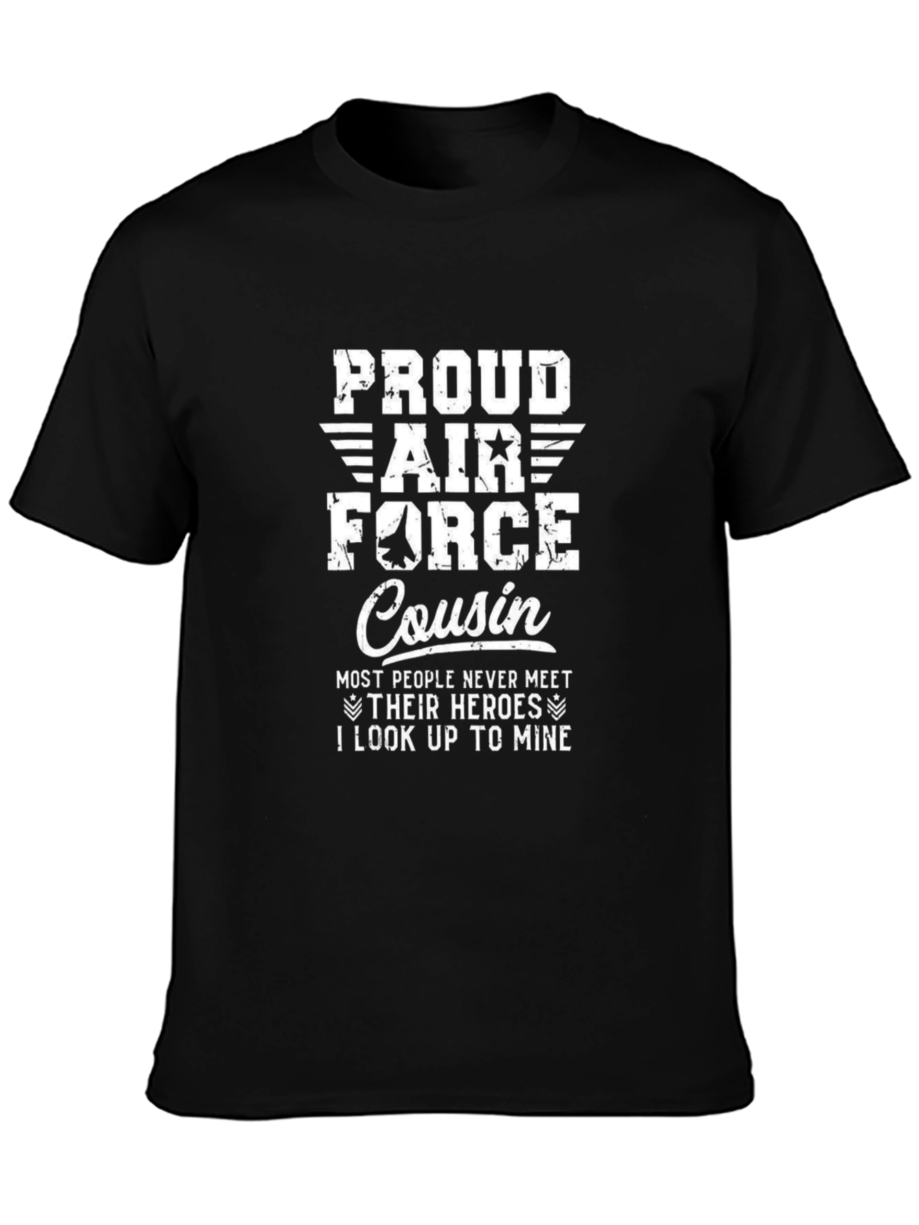 Proud Air Force Cousin Graphic T-Shirt