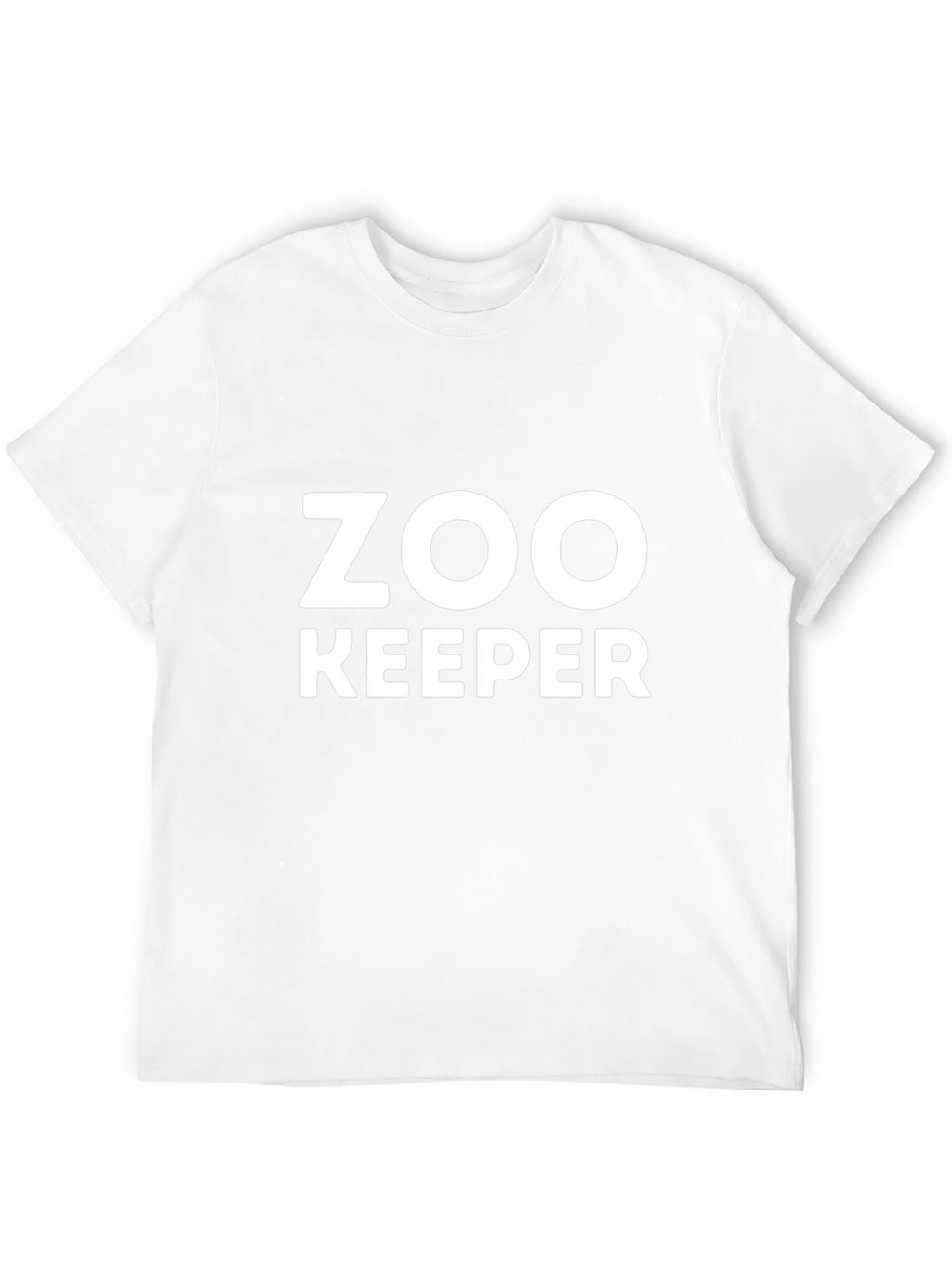 Zoo Keeper Graphic Tee - Black Cotton T-Shirt
