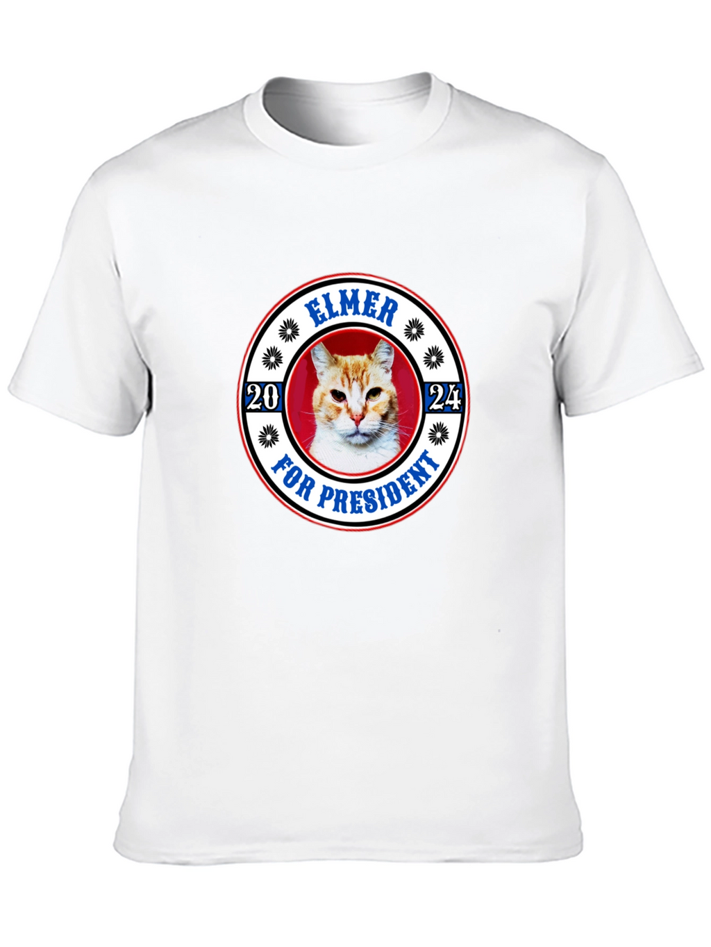 Elmer for President 2024 Cat T-Shirt