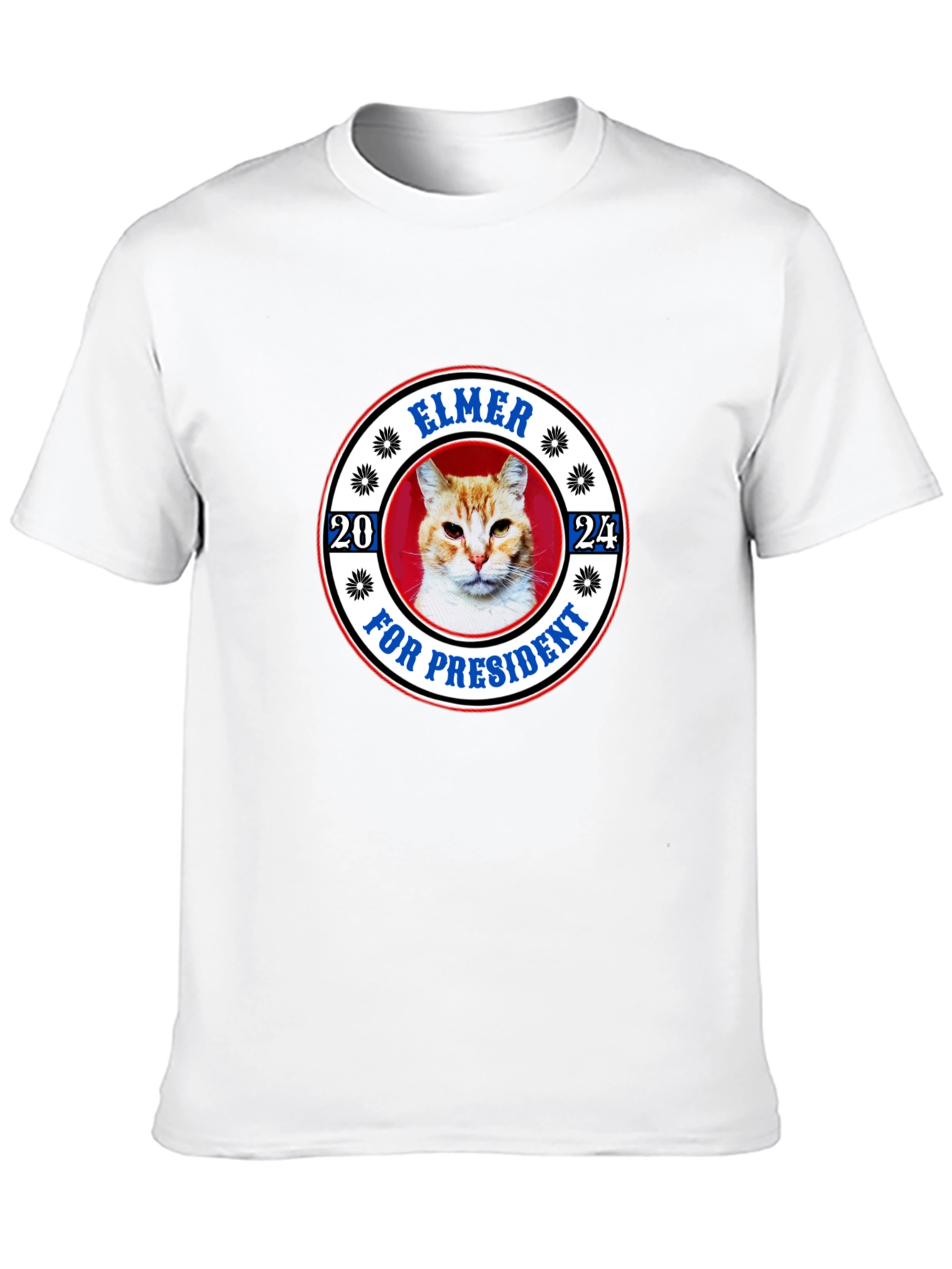 Elmer for President 2024 Cat T-Shirt