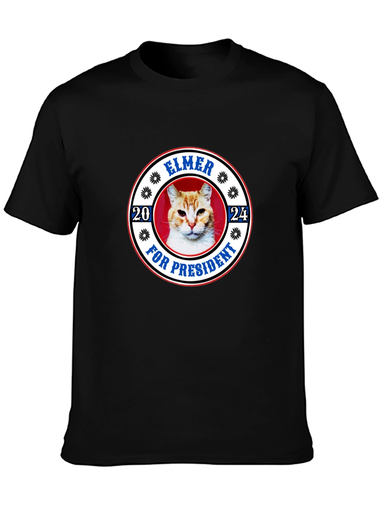 Elmer for President 2024 Cat T-Shirt