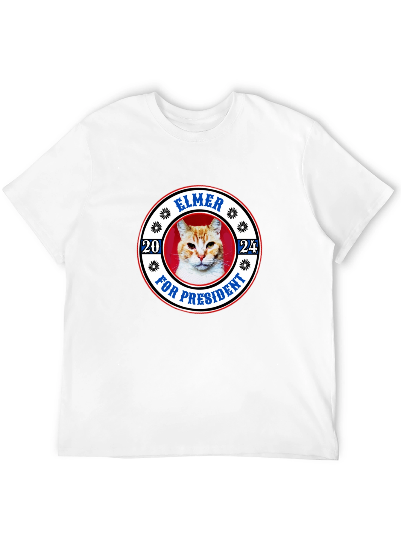 Elmer for President 2024 Cat T-Shirt