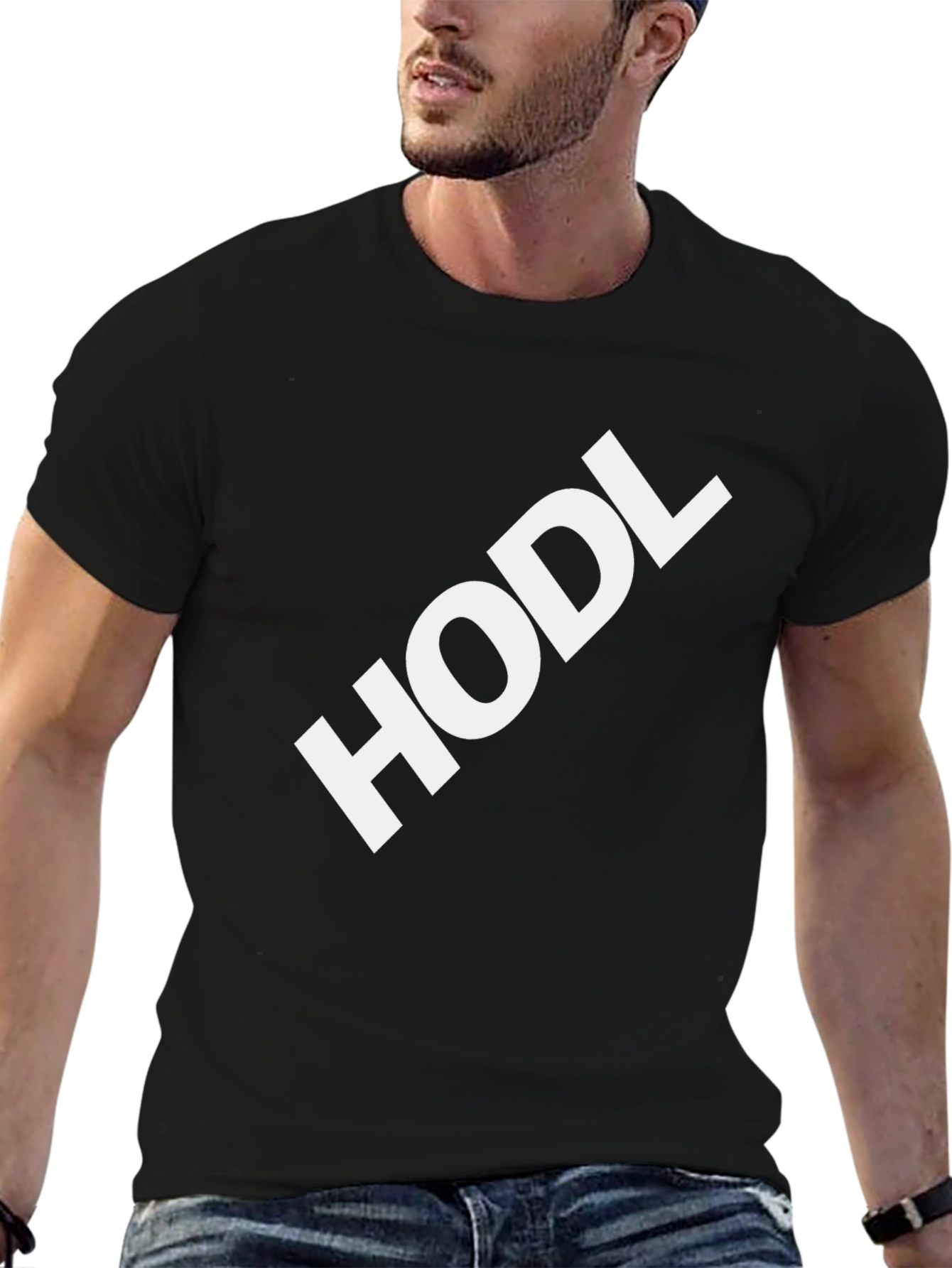 HODL Crypto Black T-Shirt