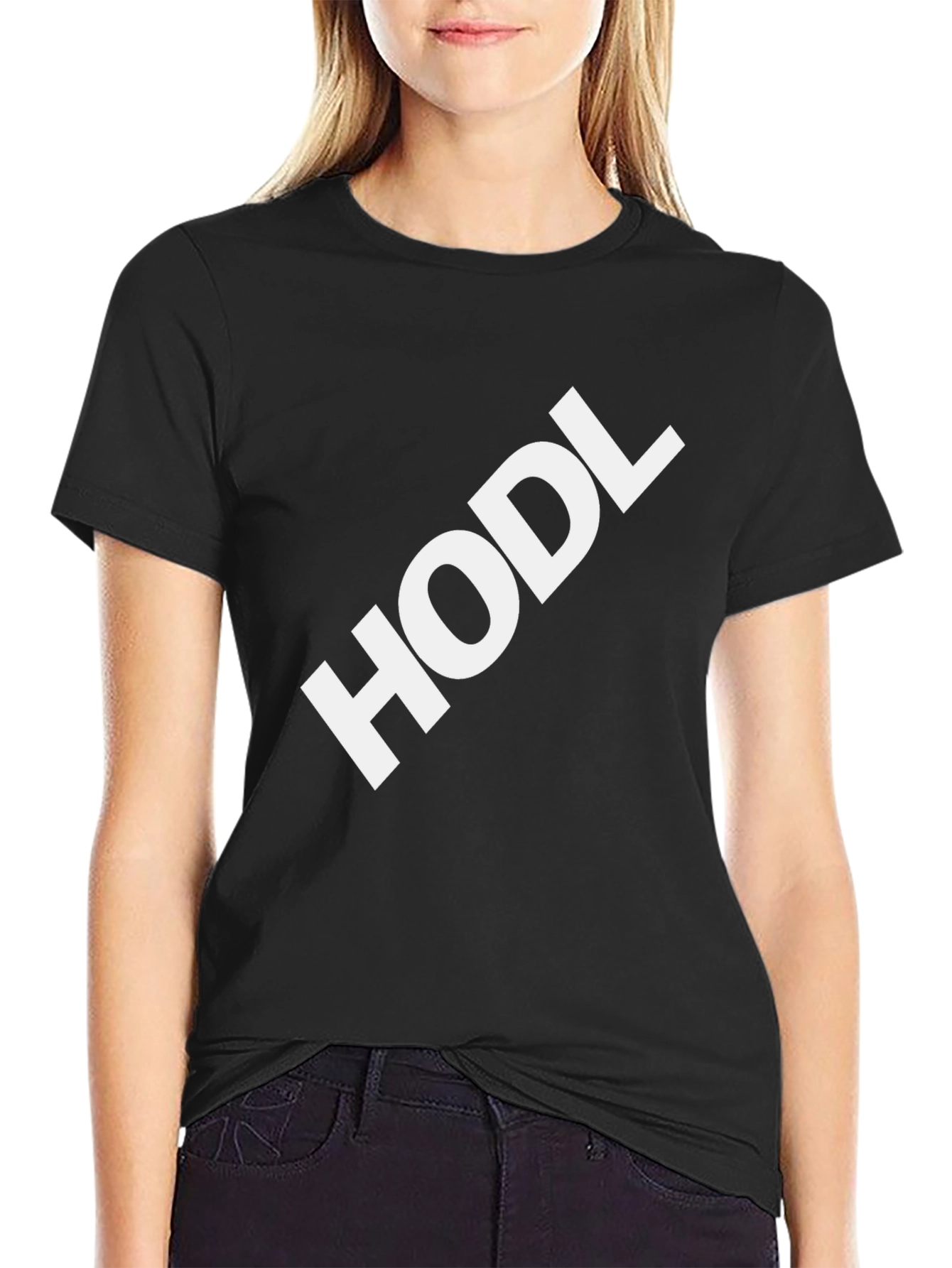 HODL Crypto Black T-Shirt