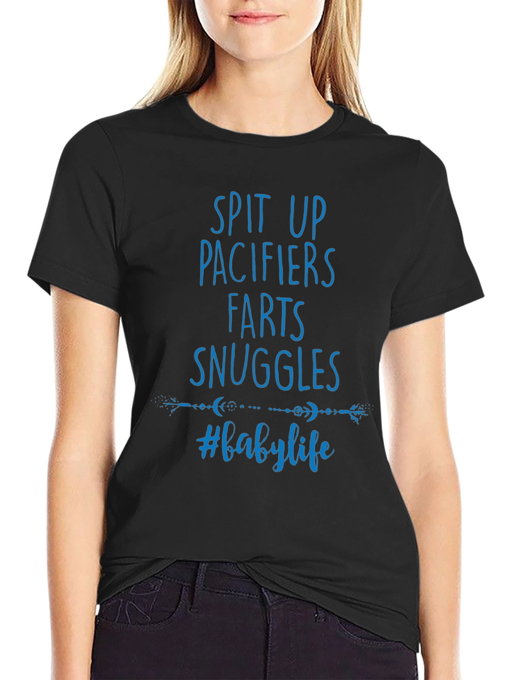 Baby Life T-Shirt - Spit Up Pacifiers Farts Snuggles