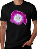 Floral Print T-Shirt - Casual Wear